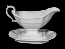 Gothic | Unspecified | Gravy Boat and Underplate | Item | 001