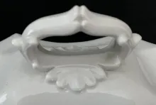 Gothic | Unspecified | Sauce or Soup Tureen Base, Lid, and Underplate | Finial | 002