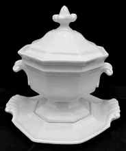 Gothic_Unspecified_Sauce or Soup Tureen Base, Lid, and Underplate_Item_002