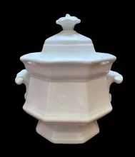 Gothic | Unspecified | Sugar Bowl with Lid | Item | 003