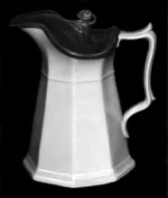 Gothic | Unspecified | Syrup Pitcher with Metal Lid | Item | 003