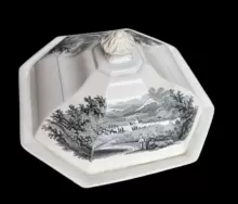 Gothic | William Ridgway & Co. | Vegetable Tureen Base and Lid | DecItem | 001