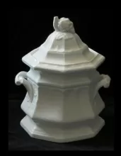 Grape Octagon | Edward Pearson | Sugar Bowl with Lid | Item | 001
