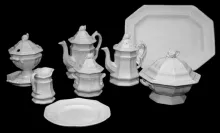 Grape Octagon | Jacob Furnival | Dinner Set Pieces | Collection | 001