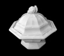 Grape Octagon | Samuel Alcock & Co. | Vegetable Tureen Base and Lid | Item | 001