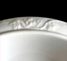 Grape Wreath | Bridgwood & Clarke | Wash Basin | Embossing | 003