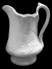 Halleck Shape (Morning Glory) | Elsmore & Forster | Table Pitcher | Item | 001