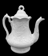 Halleck Shape (Morning Glory) | Elsmore & Forster | Teapot or Coffee Pot Base and Lid | Item | 004