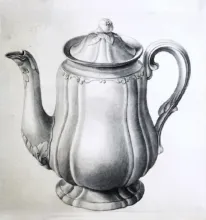 Hebe Shape_John Alcock_Teapot or Coffee Pot Base and Lid_KewDrw_003