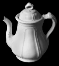 Huron Shape | William Adams & Sons | Teapot or Coffee Pot Base and Lid | Item | 001