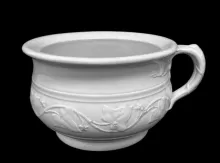Ivy Wreath | John Meir & Son | Chamber Pot Base | Item | 001