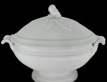 Lafayette Shape | Clementson Bros. | Sauce or Soup Tureen Base and Lid | Item | 010