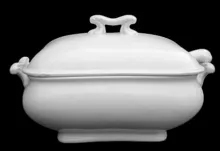 Late Square and Octagon | John Maddock & Son(s) (& Co.) | Sauce or Soup Tureen Base, Lid, and Ladle | Item | 001