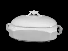 Late Square and Octagon | S. Bridgwood & Son | Vegetable Tureen Base and Lid | Item | 005