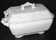Late Square and Octagon | T. & R. Boote (& Co.) | Sauce or Soup Tureen Base and Lid | Item | 001