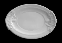 Leaf Fan | Edward Clarke | Sauce or Soup Tureen Underplate | Item | 001