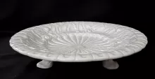 Lily Pad | J. W. Pankhurst (& Co.) | Dessert Set Server with Pedestal Foot | Item | 004