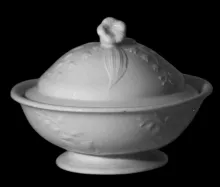 Lily of the Valley | Anthony Shaw | Butter Dish with Lid | Item | 001