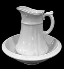 Maltese Shape | W. & E. Corn | Ewer and Wash Basin | Item | 001