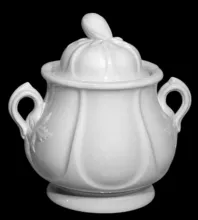 Memnon Shape | John Meir & Son | Sugar Bowl with Lid | Item | 001