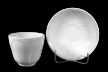 Memnon Shape | John Meir & Sons | Handleless Cup and Saucer | Item | 001