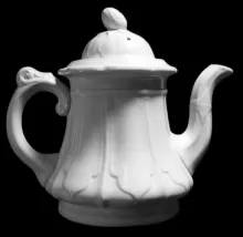 Mississippi Shape | Edward Pearson | Teapot or Coffee Pot Base and Lid | Item | 001