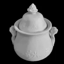 Mocho | T. & R. Boote (& Co.) | Sugar Bowl with Lid | Item | 001