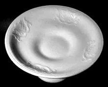 New York Shape_Joseph Clementson_Compote on Tall Pedestal_Embossing_001