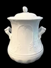 New York Shape | Joseph Clementson | Waste or Slop Jar Base and Lid | Item | 001