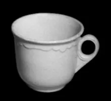 Niagara Shape (Scalloped Decagon) | Davenport (& Co.) | Handled Cup | Item | 001