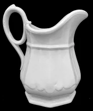 Niagara Shape (Scalloped Decagon)_J. Wedgwood_Table Pitcher_Item_001