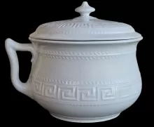 Olympic Shape | Elsmore & Forster | Chamber Pot Base and Lid | Item | 002