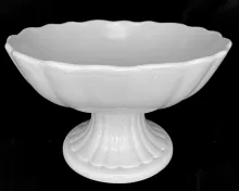 One Large Two Small Ribs | Elsmore & Forster | Compote on Tall Pedestal | Item | 001