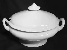 Oxford | Henry Alcock & Co. | Sauce or Soup Tureen Base and Lid | Item | 001