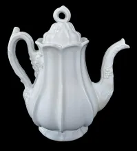 Paneled Grape | Jacob Furnival | Teapot or Coffee Pot Base and Lid | Item | 005
