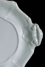 Paneled Lily | J. W. Pankhurst (& Co.) | Sauce or Soup Tureen Underplate | Handle | 001