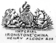 Paris Shape | Henry Alcock & Co. | Well and Tree Platter | Mark | 002
