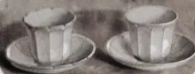 Paris Shape_John Alcock_Handleless Cup and Saucer_KewDrw_001