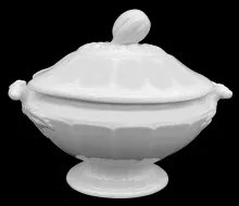 Paris Shape_John Alcock_Sauce or Soup Tureen Base and Lid_Item_001