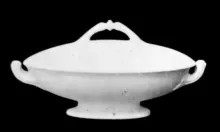 Plain Uplift | John (I. or J.) Meir & Son | Vegetable Tureen Base and Lid | Item  001