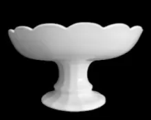 Plain | Anthony Shaw | Compote on Tall Pedestal | Item | 004