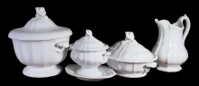 Portland Shape | Elsmore & Forster | Dinner Set Pieces | Collection | 001