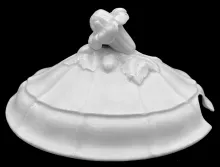 Portland Shape_Elsmore & Forster_Sauce or Soup Tureen Lid_Item_001
