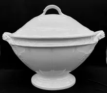 Prairie Flower_T. & R. Boote (& Co.)_Sauce or Soup Tureen Base and Lid_Item_001