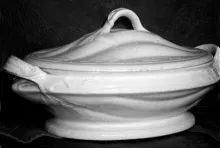 Prairie Flower_T. & R. Boote (& Co.)_Vegetable Tureen Base and Lid_Item_002