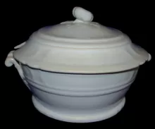 Prize Puritan | T. J. & J. Mayer | Stew or Chowder Tureen Base and Lid | Item | 001