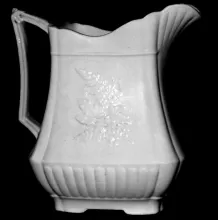 Ribbed Fern | Arthur J. Wilkinson (Late Richard Alcock) | Table Pitcher | Item | 001