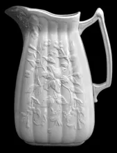 Ribbed Floral | W. & E. Corn | Ewer | Item | 001
