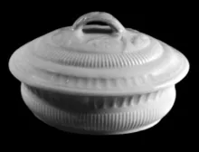 Ribbed Raspberry | J. & G. Meakin | Soap Box Base and Lid | Item | 001