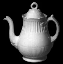 Ribbed Raspberry | J. & G. Meakin | Teapot or Coffee Pot Base and Lid | Item | 001
